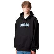 Mens Hooded Electric Boogie Sweatshirt - Black - XS