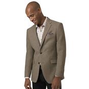 Mens Hexham Tailored Fit Wool Blend Jacket - Stone Brown - 42R image