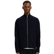 Mens Teller Relaxed Fit Cardigan - Sky Captain - S