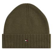 Flag Embroidery Beanie With Cashmere - Foxhunt Green - One image