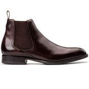 Mens Whittle Washed Chelsea Boots - Brown - 7 image