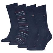 Mens 4-Pack Sock Tin Giftbox - Navy - 6-8 image