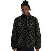 Mens Mount Hope Printed Fleece - Black - XS