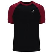 Mens Hadow Ringer T-Shirt - Black/Gardenia - S image