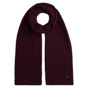 TH Flag Pima Cotton Cashmere Scarf - Deep Burgundy - One image