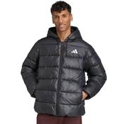 Mens Climawarm Synthetic Down Puffer Hooded Jacket - Black - S image