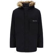 Mens Budge Parka Jacket - Black - S image