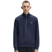 Mens Half Zip Sweatshirt - Dark Airforce - XS image