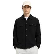 Mens Lorent Bi-Stretch Overshirt - Black - S image