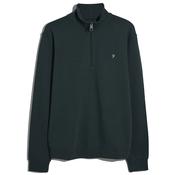 Mens Harry 1/4 Zip Sweater - Pine - S image