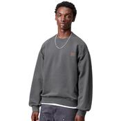 Mens Vista Sweatshirt - Black (Garment Dyed) - S image