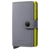 Miniwallet - Matte Grey &amp; Lime - One image
