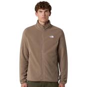Mens Glacier Full-Zip Fleece - Mocha Brown - S image