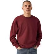 Mens Relaxed Graphic Crewneck Sweatshirt - Tawny Port - XL image