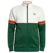 Mens Orion Track Jacket - Gardenia/Eden/Tangerine Tango - XS