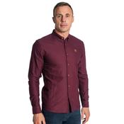 Mens Tesoni Shirt - Cabernet - L image