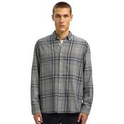 Mens Noah Mix Bdwn Check Shirt - Sky Captain - S image