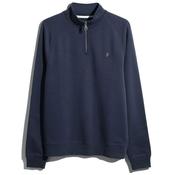 Mens Jim Quarter Zip Sweatshirt - River Bed - XS image