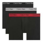 Mens Relaxed Dart 3-Pack Trunks - Black/Grey/Red - S image