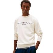 Mens Logo Embroidery Flex Fleece Sweatshirt - Heathered Oatmilk - S image