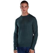 Mens Dylan Round Neck Sweater - College Green - S image