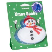 Xmas Snowman Socks - One image