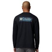 Mens Explorers Canyon Long Sleeve T-Shirt - Black/Branded Blanket - S image