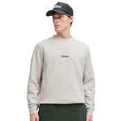 Mens Soho Printed Sweatshirt - Moonbeam - S image