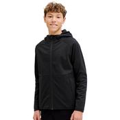 Boys Base Zip Hoodie - Black - 8