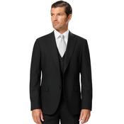 Mens Carnaby Lester Fit Suit Jacket - Black - 50L image