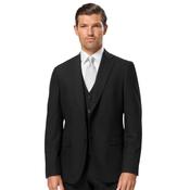 Mens Carnaby Slim Fit Waistcoat - Black - 34R