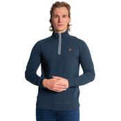 Mens Falcons 1/4 Zip Sweater - Navy - M image