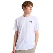 Mens Vertical Regular Graphic T-Shirt - TNF White - L image