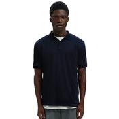 Mens Fave Button Polo Shirt - Sky Captain - M image