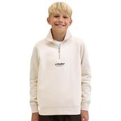 Boys Soho Quarter Zip Sweater - Moonbeam - 8 image