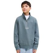 Boys Soho Quarter Zip Sweater - Blue Mirage - 8 image