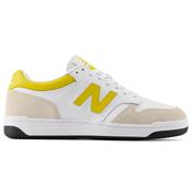 Mens 480 Trainers - White/Yellow - 7 image