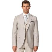 Mens Lucas Suit Jacket - Stone - 34S image