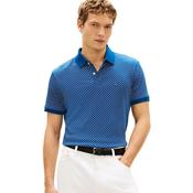 Mens AOP Regular Fit Polo Shirt - Blue Jean - S image