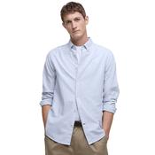 Mens Striped Oxtown Tailored Shirt - Navy - S image