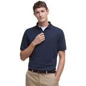 Mens Hylton Interlock Polo Shirt - Navy - S image
