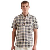 Mens Brewer Check Short Sleeve Shirt - Birch Grey - S image