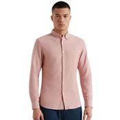 Mens Brewer Slim Fit Oxford Shirt - Coral Reef - XS image