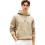Mens Logo Embroidery Fleece Hoodie - Keystone - XS image