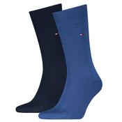 Mens 2-Pack Classic Socks - Blue - 6-8 image