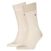Mens 2-Pack Birdseye Socks - Sand - 6-8 image