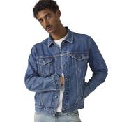 Mens Trucker Jacket - Million Dollar Blue - M image