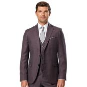 Mens Marco Lester Fit Suit Jacket - Grape - 50L