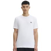 Mens Ringer T-Shirt - White - S image