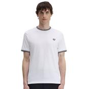 Mens Twin Tipped T-Shirt - White - S image